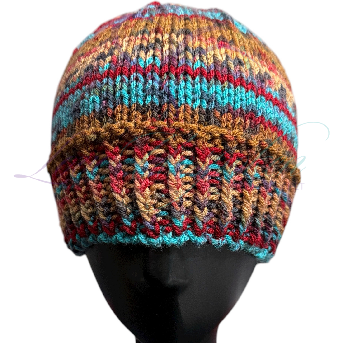 Handmade Fitted Knitted Beanie in Dakota | Soft Knit Hat