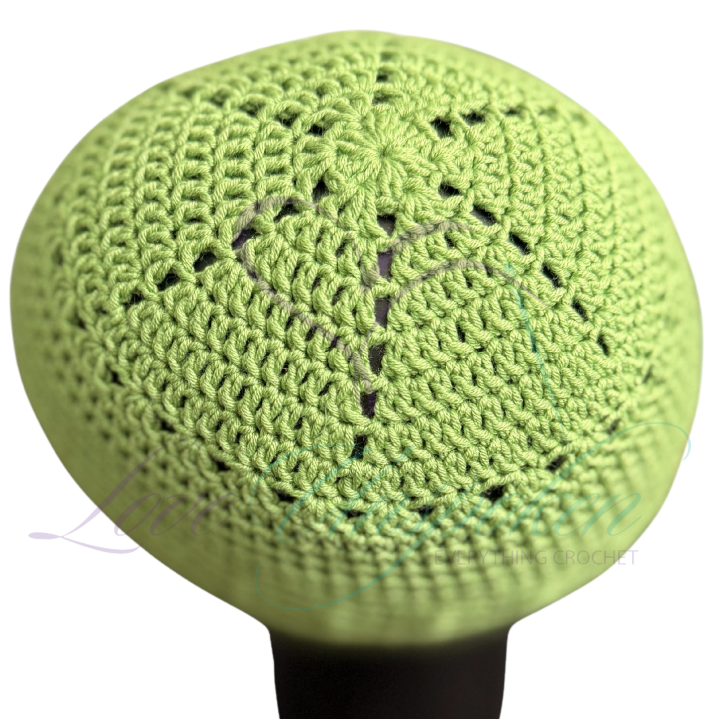 Olive Handmade Crochet Kufi Beanie | Earthy Taqiyah Skull Cap
