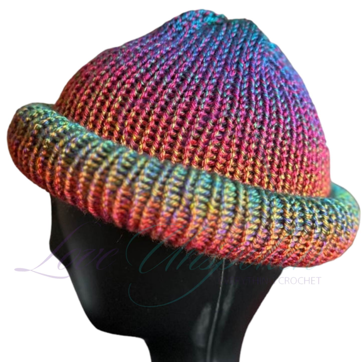 Brights Roll-Up Docker Beanie | Handmade Colorful Fisherman Cap
