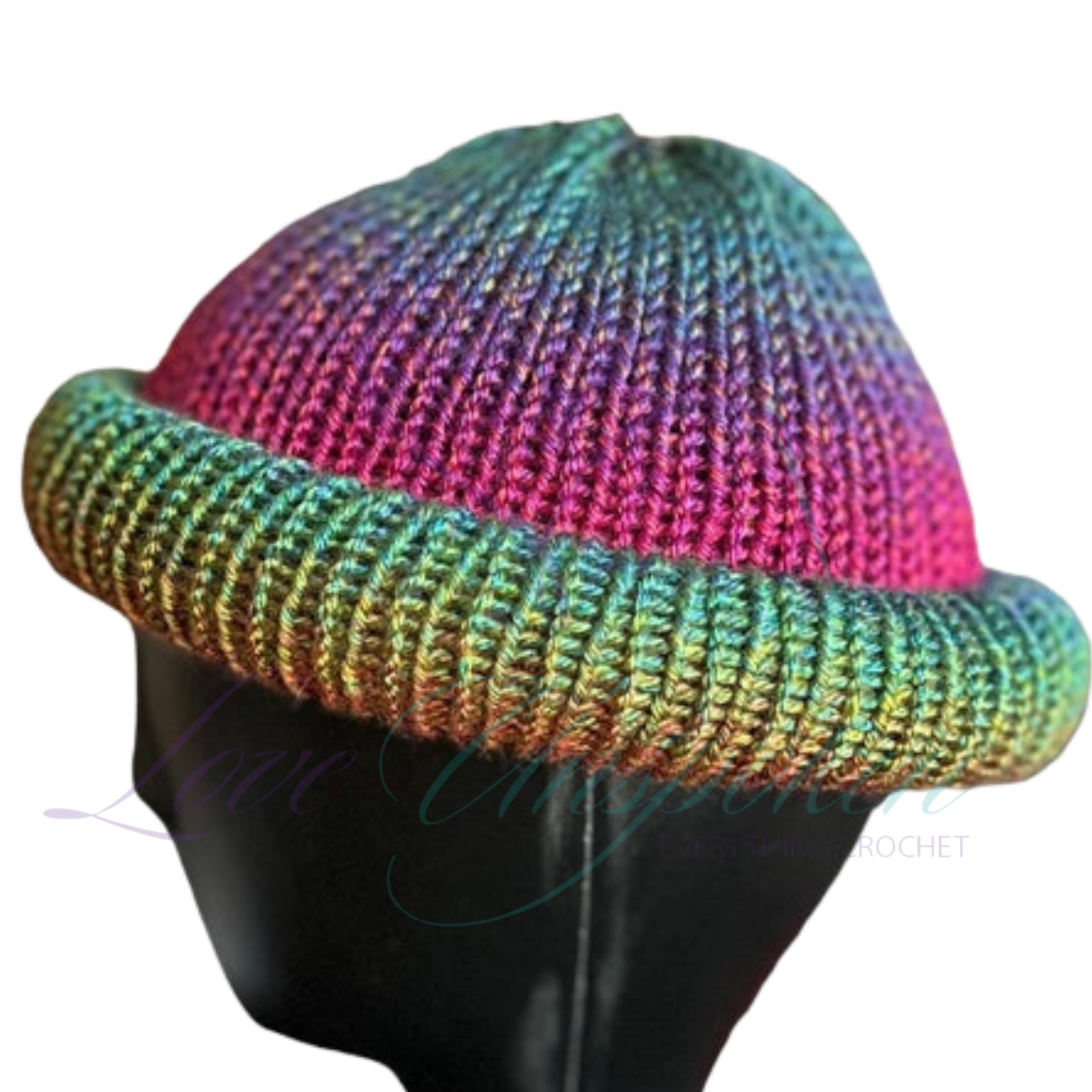Brights Roll-Up Docker Beanie | Handmade Colorful Fisherman Cap