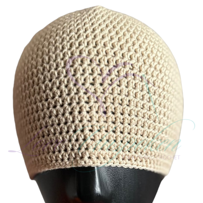 Custom Crochet Kufi Hat | Choose Your Color, Handmade to Order