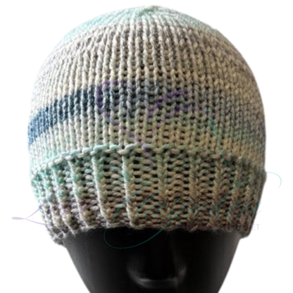 Handmade Fitted Crochet Beanie in Cypress Landing | Nature-Inspired Knit Hat