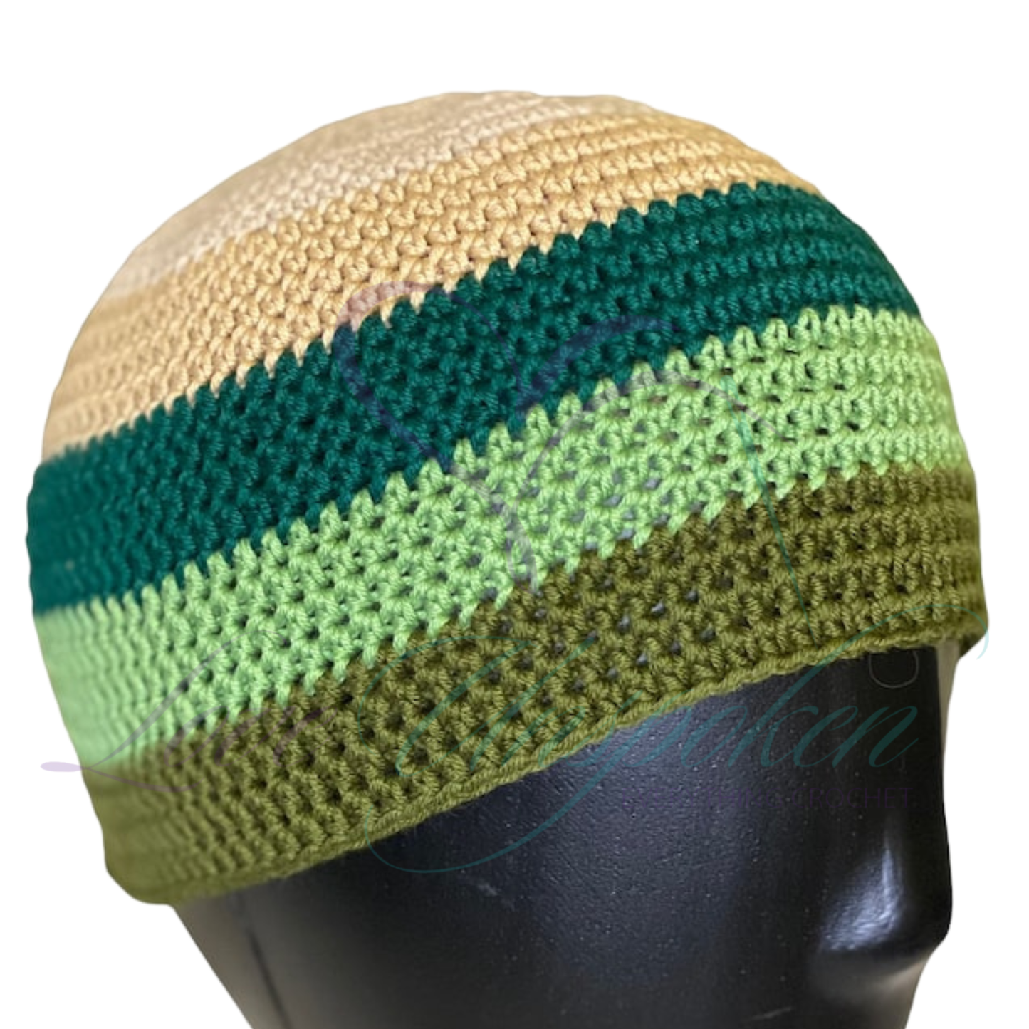 Handmade Crochet Kufi Cap | Taqiyah Skull Cap for Men, Boys and Babies