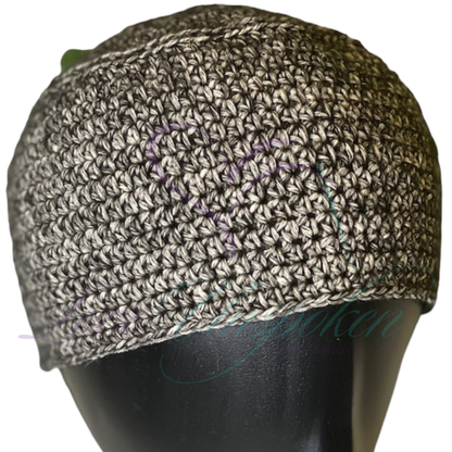Handmade Crochet Kufi Cap | Taqiyah Skull Cap for Men, Boys and Babies
