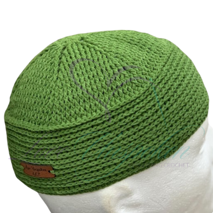 Handmade Crochet Kufi Hat – Muslim Prayer Cap, Beanie & Skull Cap for All Ages