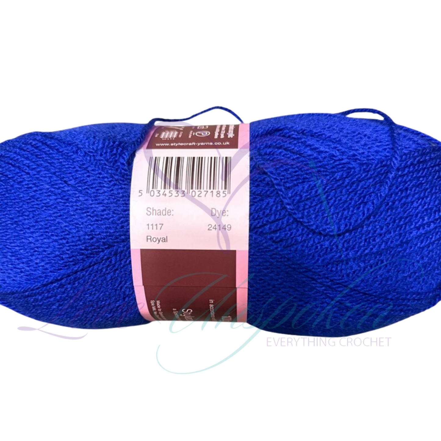 Royal Blue Roll-Up Knit Beanie | Handmade Crochet Docker Cap